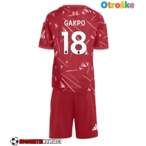 Otroške Nogometnih dresov Liverpool Cody Gakpo #18 Domači 2026-27 Kratki rokavi (+ hlače)